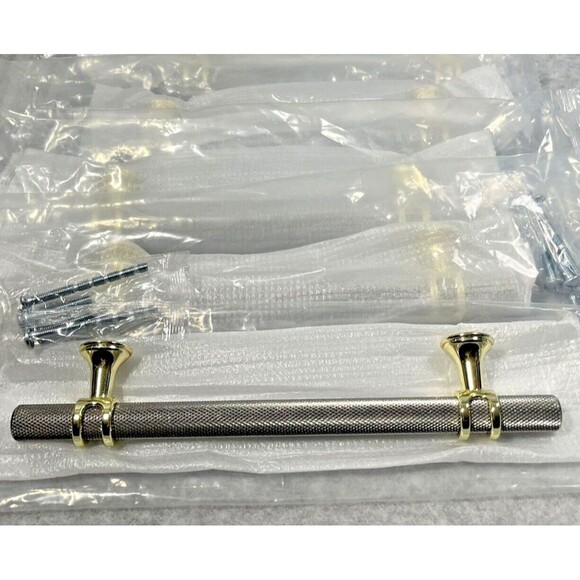 Rergy 4 Pack Brushed Nickel‎ Cabinet Pulls Kitchen Cabinet Handles 6.25” Center - Picture 4 of 10